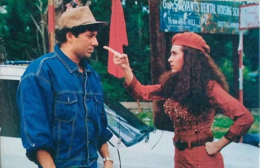 Sunny Deol, karisma kapoor