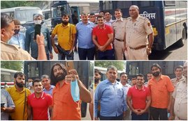Sushil Kumar Selfie with Cops Social Media Users