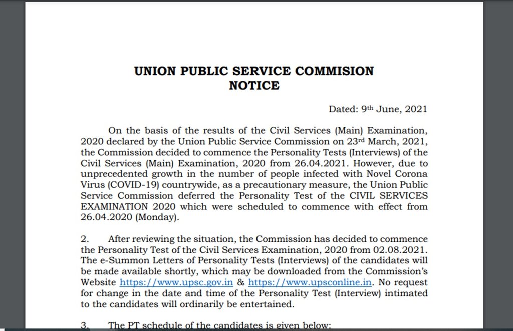 UPSC CSE 2020 interview schedule,UPSC CSE 2020,UPSC CSE 2020 interview dates,Civil services exam 2020, UPSC New Notification, UPSC Notification