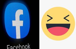 Facebook. Haha Emoticon