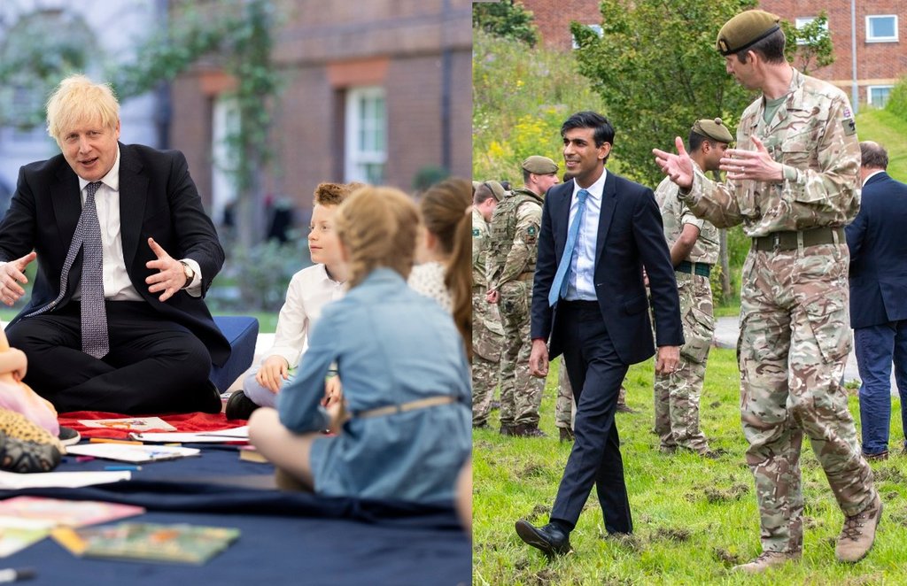 Boris Johnson, Rishi Sunak