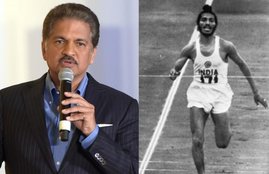Anand Mahindra, Milkha Singh