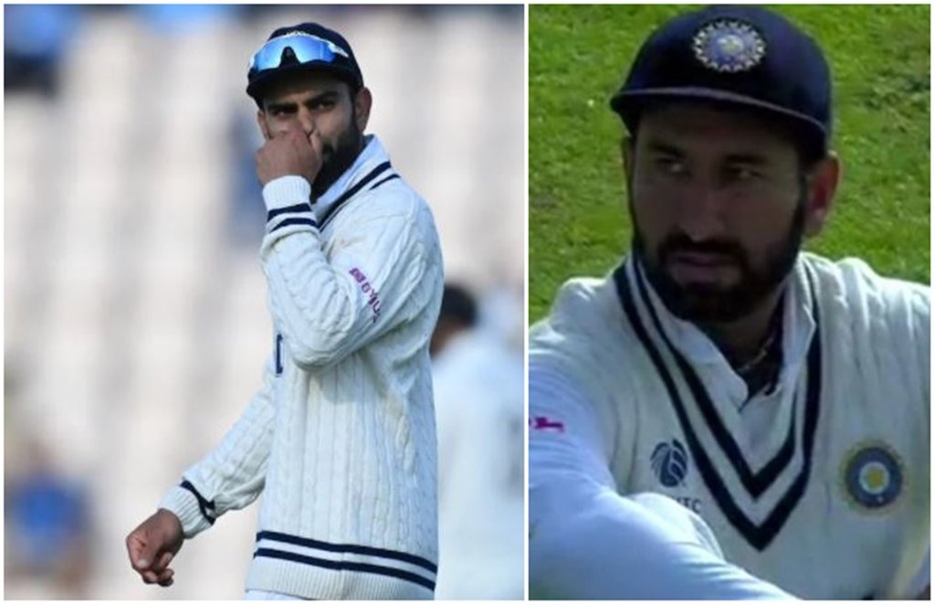 Virat Kohli Cheteshwar Pujara