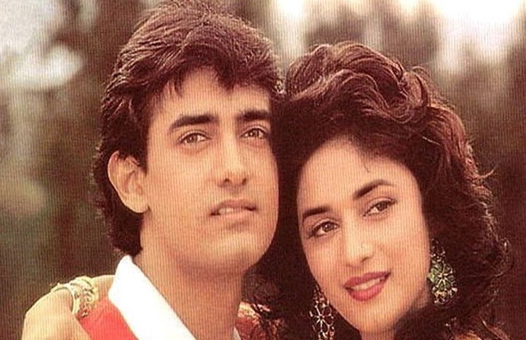 aamir khan, madhuri dixit, dil