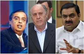 mukesh ambani, gautam adani
