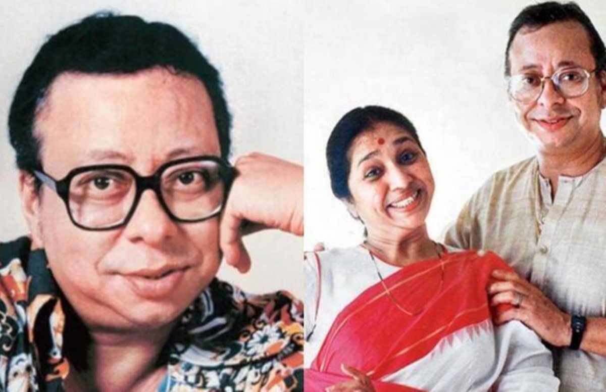 asha bhosle, rahul dev burman. s d burman asha bhosle, rahul dev burman. s d burman