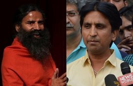 baba ramdev, kumar vishwas