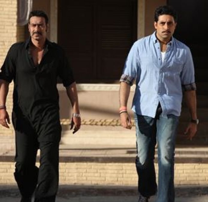 Abhishek bachchan, Ajay Devgan, Amitabh bachchan (4)
