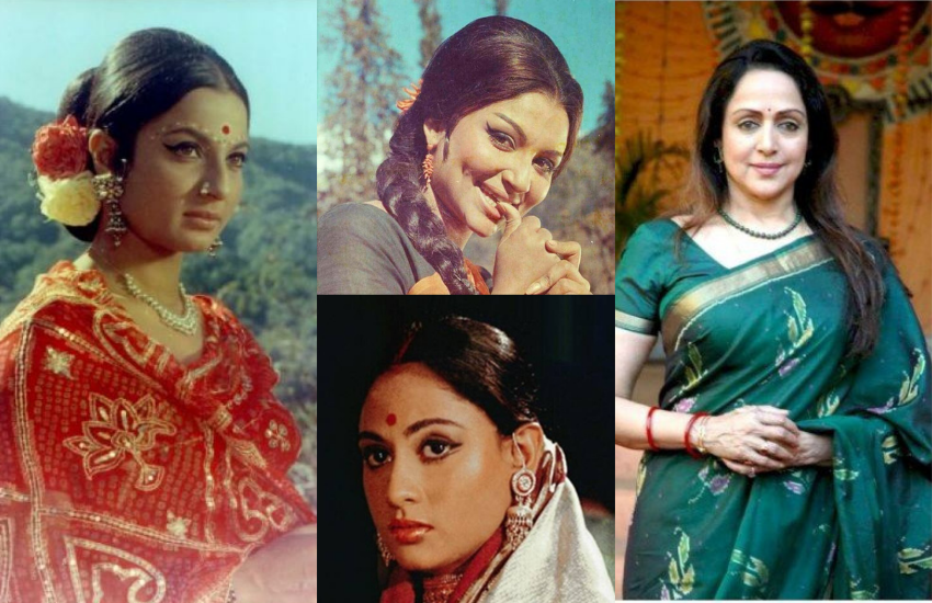 Hema Malni, Jaya Bachchan, Dimple Kapadia, Sharmila Tagore, Tanuja