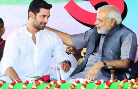 Chirag Paswan, Narendra Modi