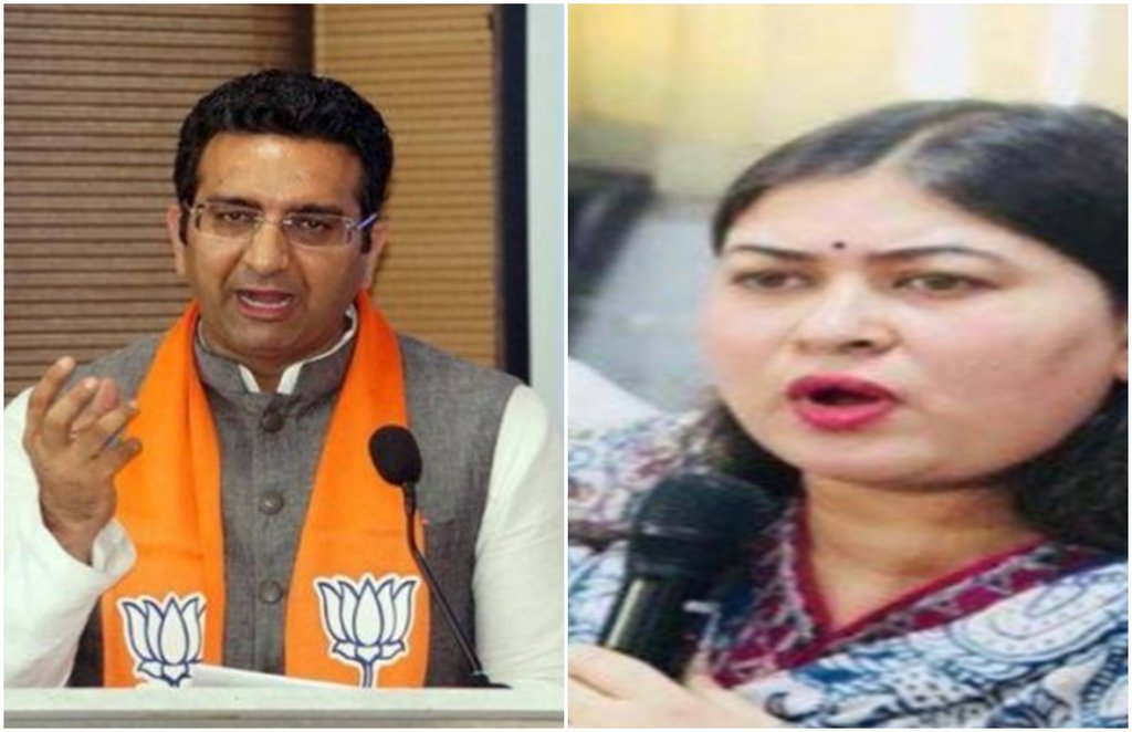 ragini nayak, gaurav bhatia, congress vs bjp