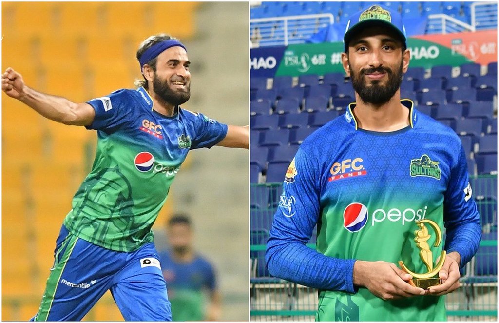 imran tahir shan masood psl 2021 Multan sultans