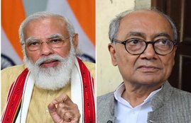 Digvijaya Singh, Narendra Modi