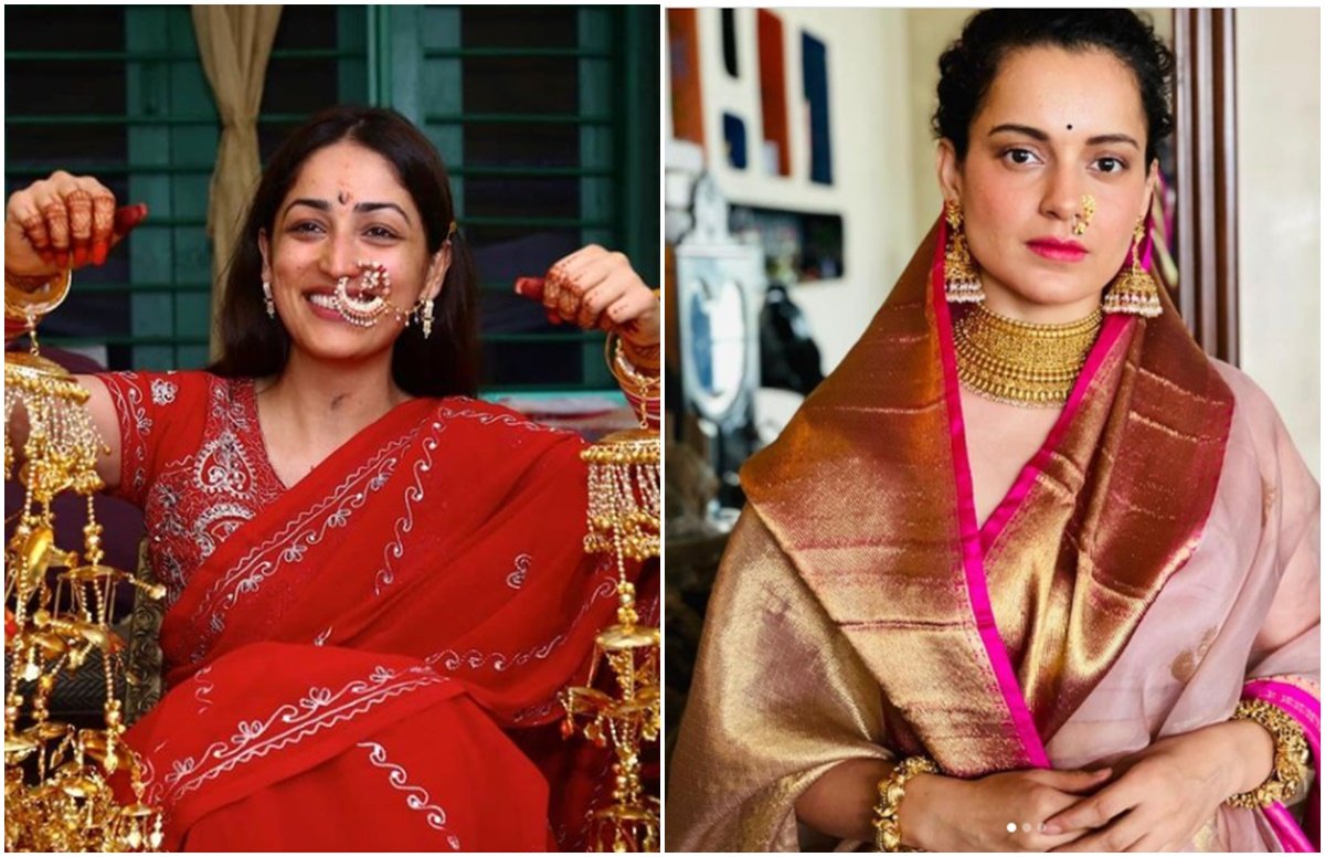 कंगना रनौत ने यामी गौतम की तस्वीर पर किया कमेंट (फोटो सोर्स- यामी गौतम, कंगना रनौत इंस्टाग्राम)

