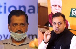 arvind kejriwal, sambit patra