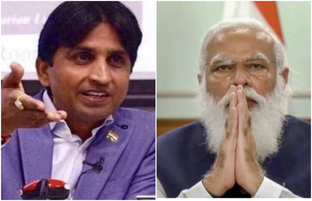 kumar vishwas, narendra modi, kumar vishwas aap leader