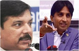 kumar vishwas, sanjay singh, punjab assembly election