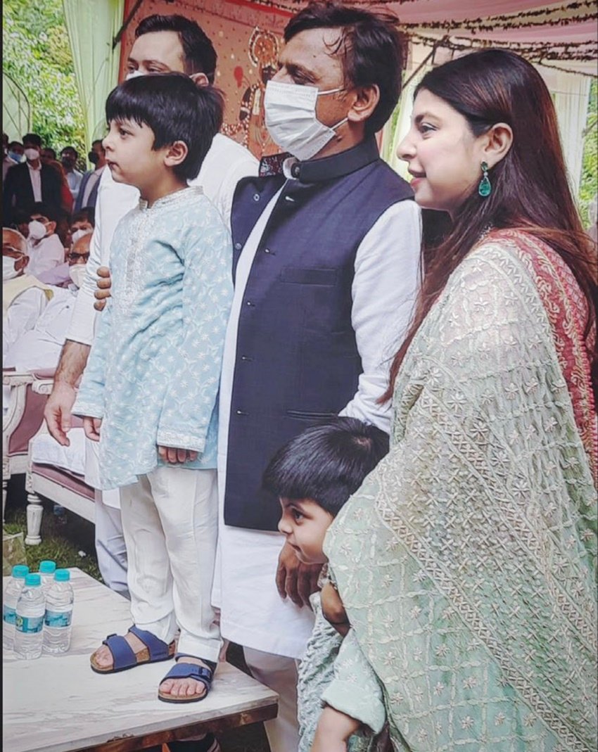 lalu prasad yadav daughters, Rajlakshmi yadav MIL Dimple Yadav