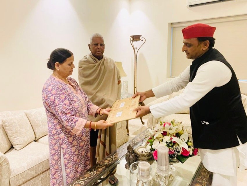 lalu prasad yadav daughters, Rajlakshmi yadav MIL Dimple Yadav