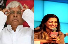 lalu prasad yadav, kajol, hema malini