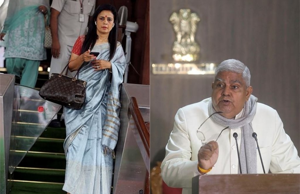 mahua moitra, jagdeep dhankhad, west bengal