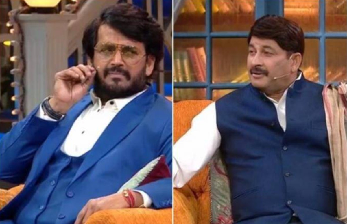 manoj tiwari, ravi kishan, the kapil sharma show