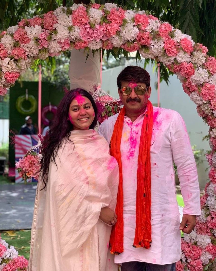 Manoj Tiwari Divorce, manoj tiwari first wife, manoj tiwari daughter