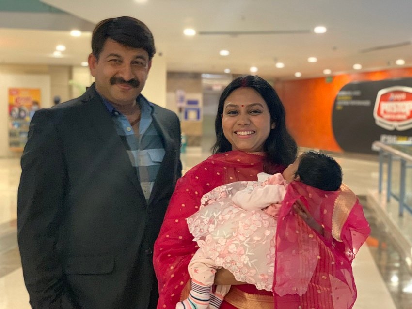 Manoj Tiwari Divorce, manoj tiwari first wife, manoj tiwari daughter