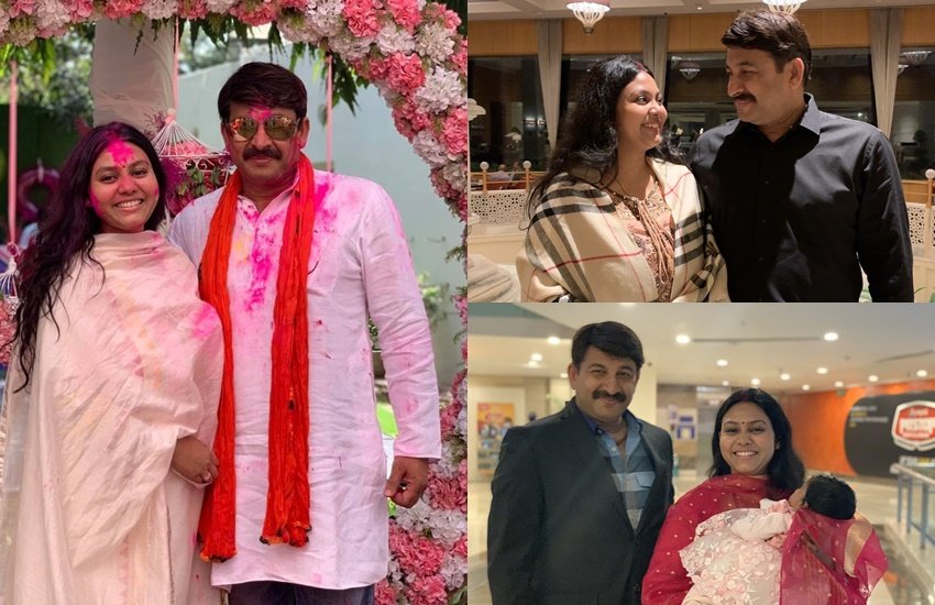 Manoj Tiwari Divorce, manoj tiwari first wife, manoj tiwari daughter