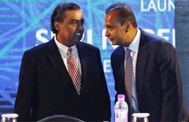 mukesh ambani, anil ambani