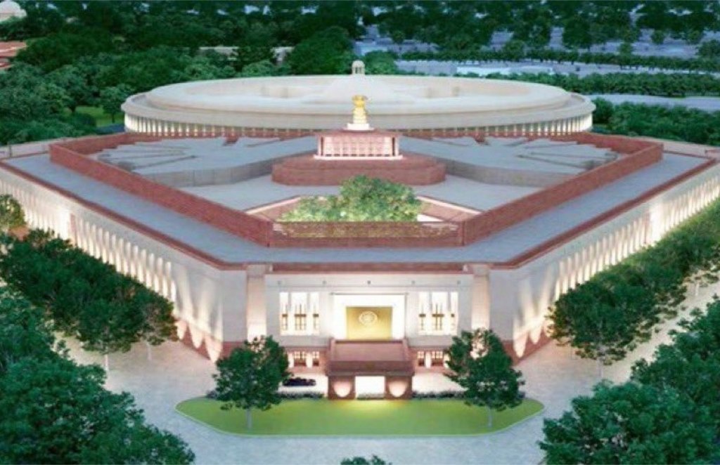 new parliament, om birla