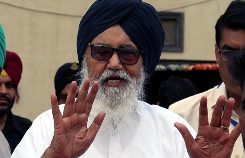 parkash singh badal, punjab