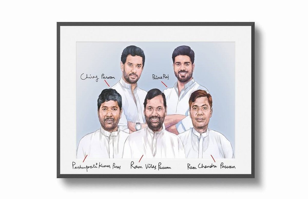 Ram Vilas Paswan, Lok Janshakti Party, LJP, Chirag Paswan, Bihar news, Pashupati Kumar Paras, Ram Chandra, chirag paswan, bihar election, NDA, BJP, jansatta