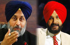 punjab politics, congress leader, navjot singh siddhu, akali dal, sukhbir badal