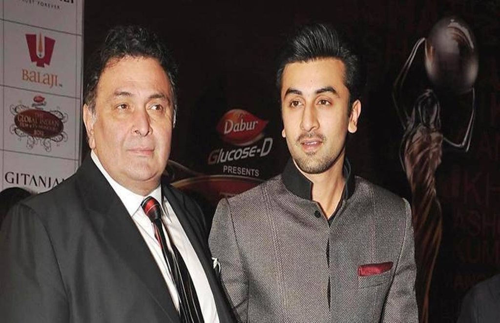 ranbir kapoor, rishi kapoor, neetu kapoor