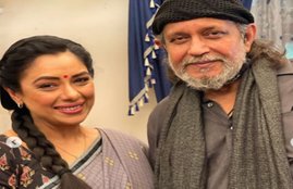 rupali ganguly, mithun chakraborty, anupamaa