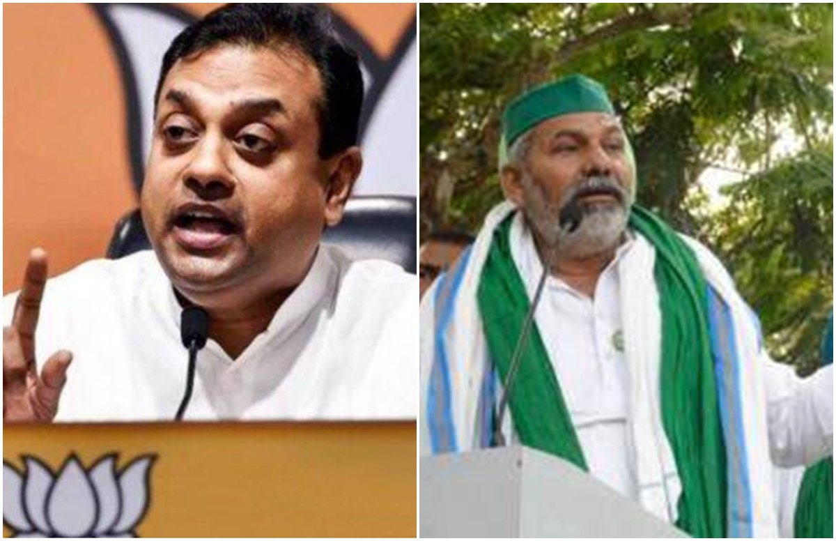 sambit patra, rakesh tikait