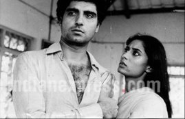 smita patil, raj babbar, raaj kumar