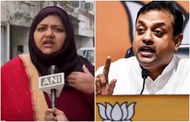 sambit patra, sumaiya rana, munawwar rana