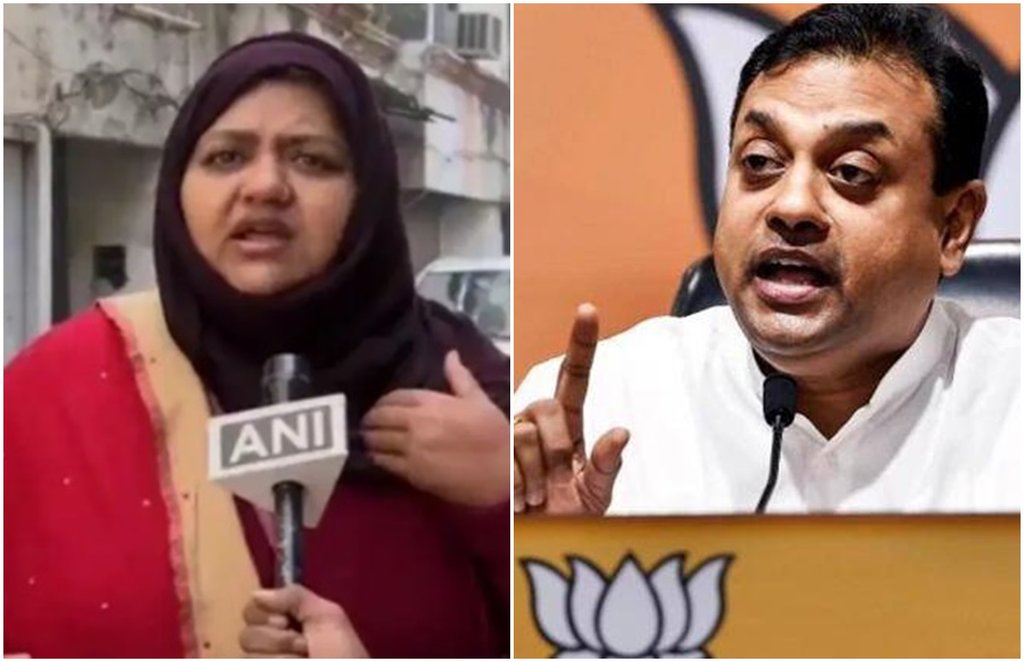 sambit patra, sumaiya rana, munawwar rana