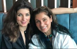 twinkle khanna, dimple kapadia, dimple kapadia birthday