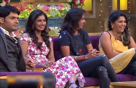 veda krishnamurthy harmanpreet kaur mithali raj kapil sharma12