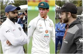 virat kohli Tim paine kane williamson WTC Final India vs New Zealand