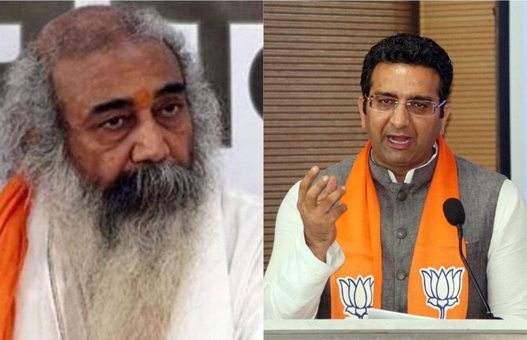 Gaurav Bhatia, Acharya Pramod, News 18 India