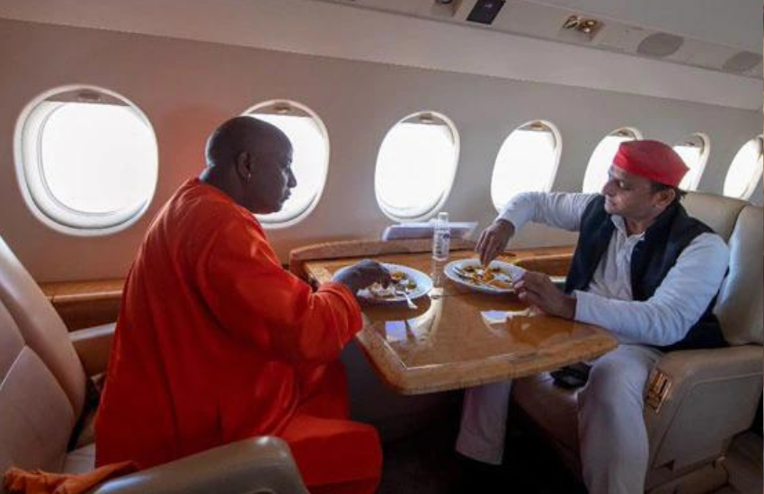 Mulayam Singh Yadav, Akhilesh Yadav, Yogi Adityanath, Narendra Modi