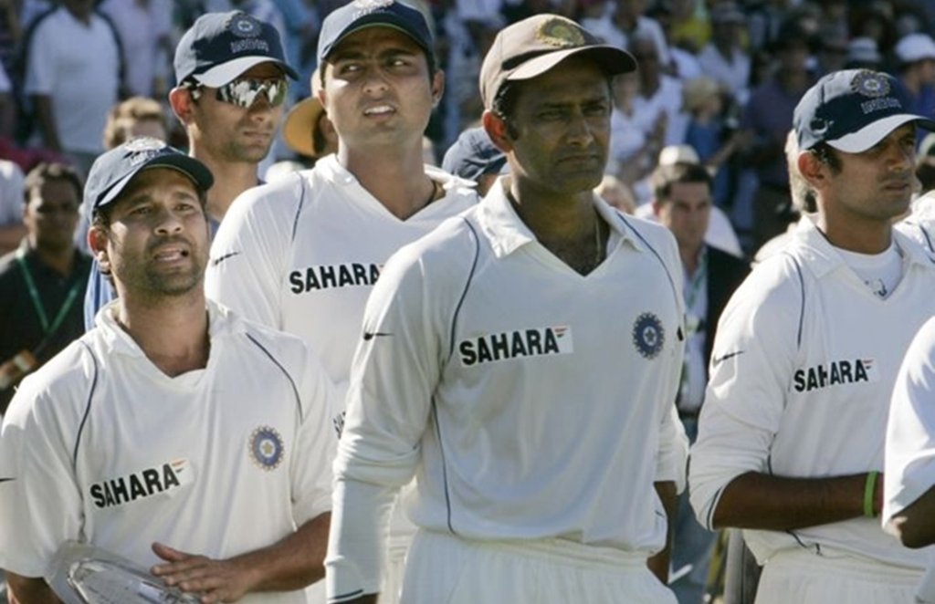 Anil Kumble Sachin Tendulkar Ind vs Pak Indian cricketers