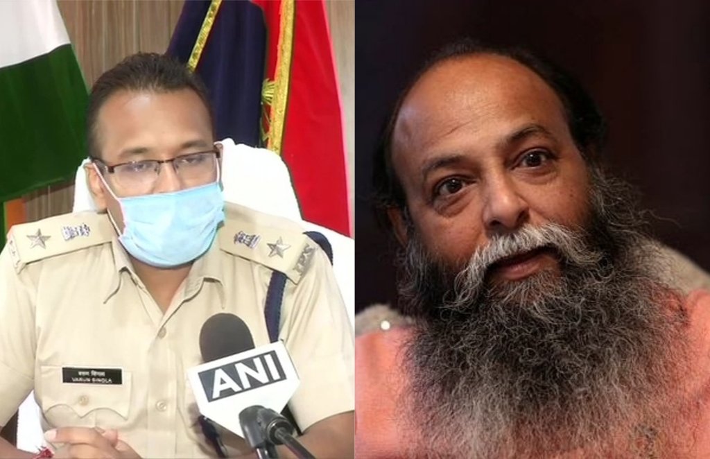 मानेसर के डीसीपी ने कहा कि पटौदी में रविवार को महापंचायत हुई थी और उसका एजेंडा धर्मांतरण था। इसमें भाजपा नेता सूरजपाल अमू भी शामिल थे। (एएनआई/ एक्सप्रेस फोटो)