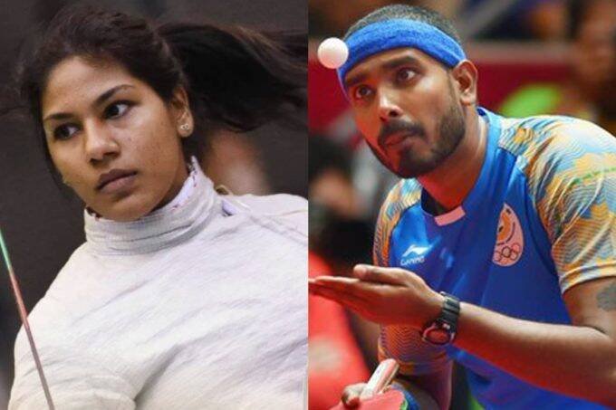 Bhavani Devi Sharath Kamal Olympics Tokyo Olympics Bhavani Devi Sharath Kamal Olympics Tokyo Olympics