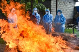 COVID Cremation, Srinagar, India News