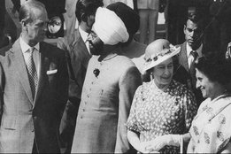 Zail Singh Indira Gandhi